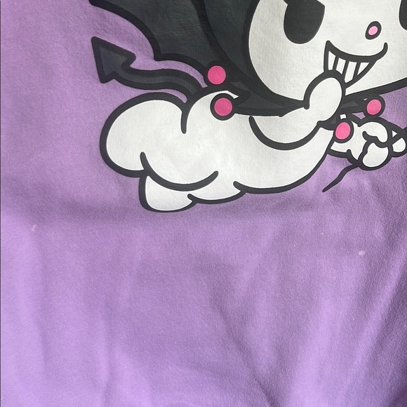 Sanrio Bioworld Lavender Kuromi Sweatshirt - Picture 5 of 5